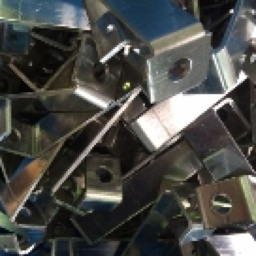 Aluminium Federhalter